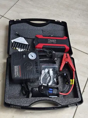 Portable 99800mah Car Jump Starter Tire Inflator
