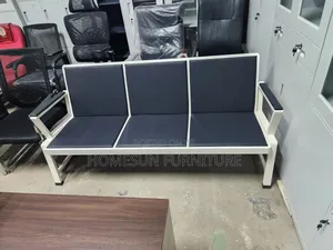 3 Seater New Modern Bench Office Chair