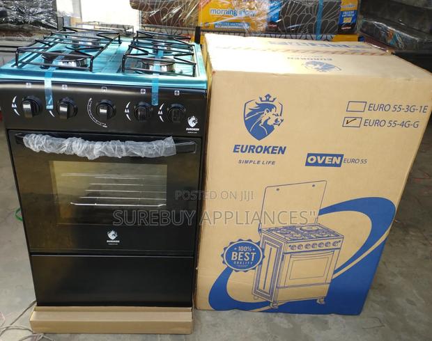 Euroken Euro-55-4g Gas Cooker With Gas Oven
