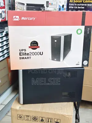 Mercury 2000va Ups 1200w Uk Plug 4 Sockets