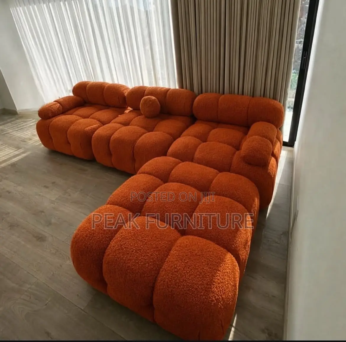 Luxury Bubble Corner Sofa 6 Seater