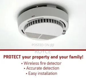 Photoelectric Battery Powered Smoke Alarm