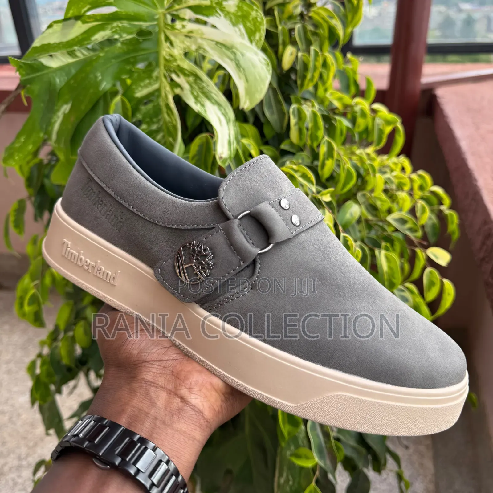 Grey Rubber Sole Timberland Casuals