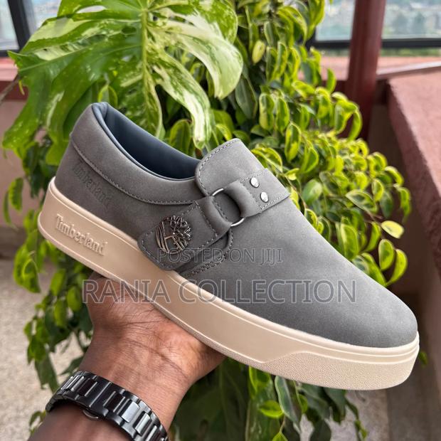 Grey Rubber Sole Timberland Casuals