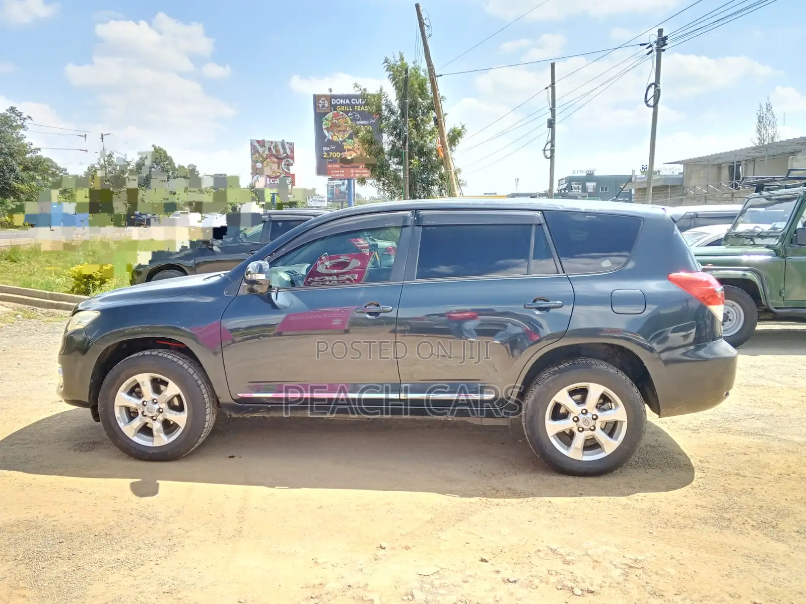 Toyota Vanguard 2012 Gray
