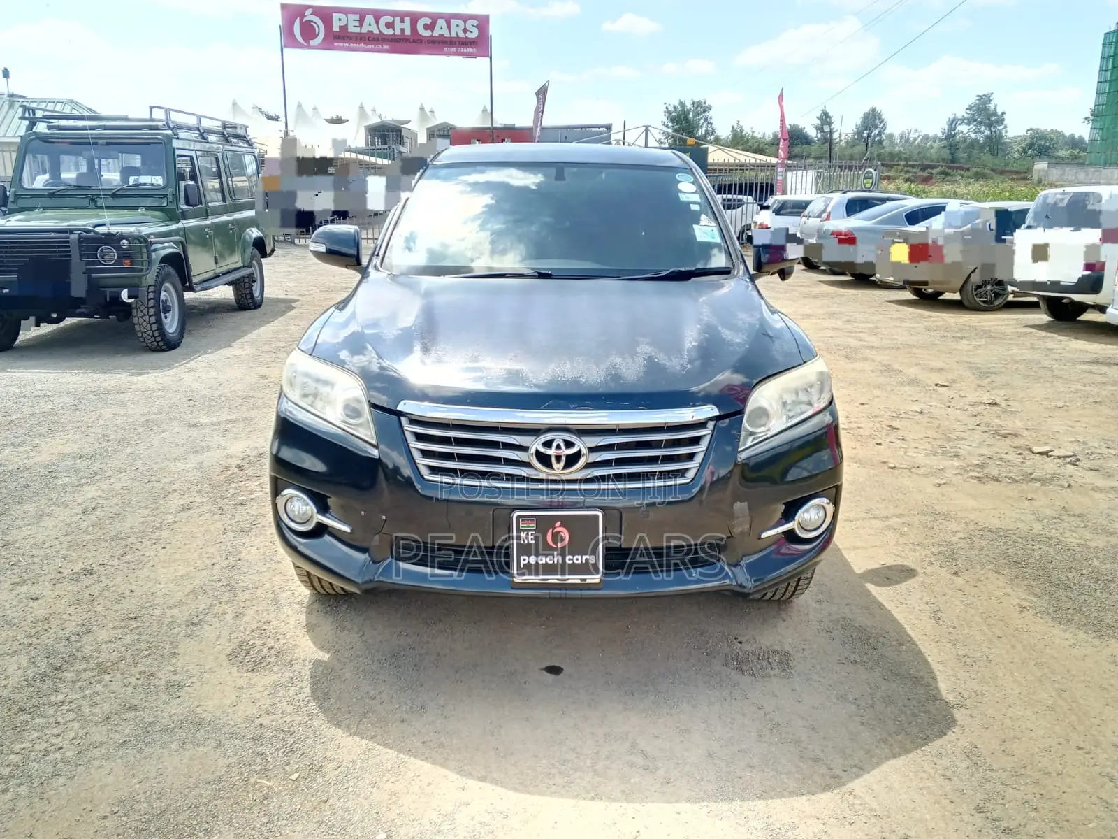 Toyota Vanguard 2012 Gray