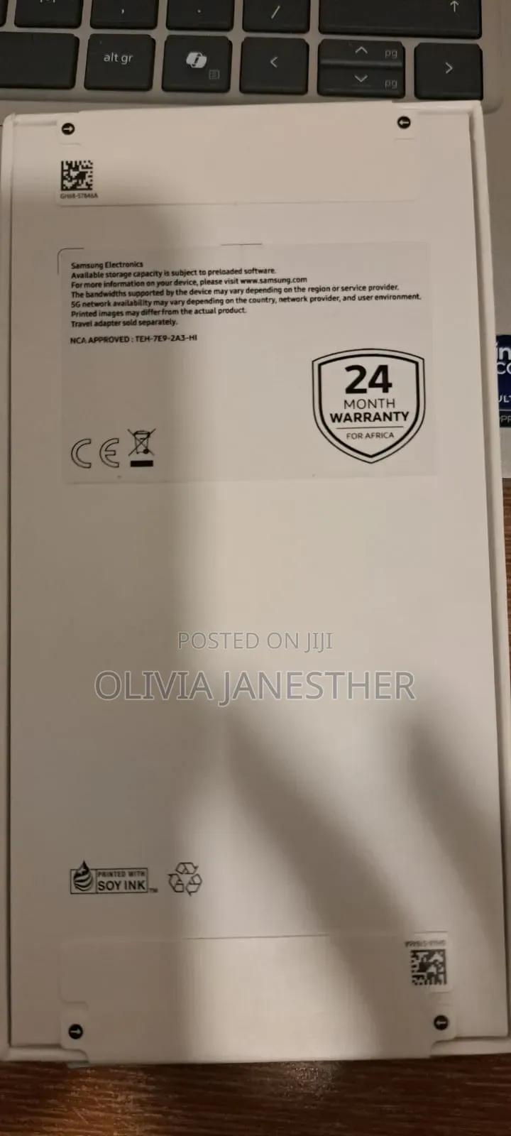New Samsung Galaxy A37 256 GB Black