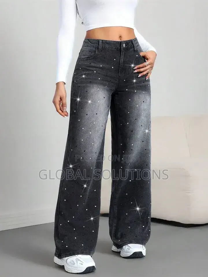 Dark Wash Denim Jeans