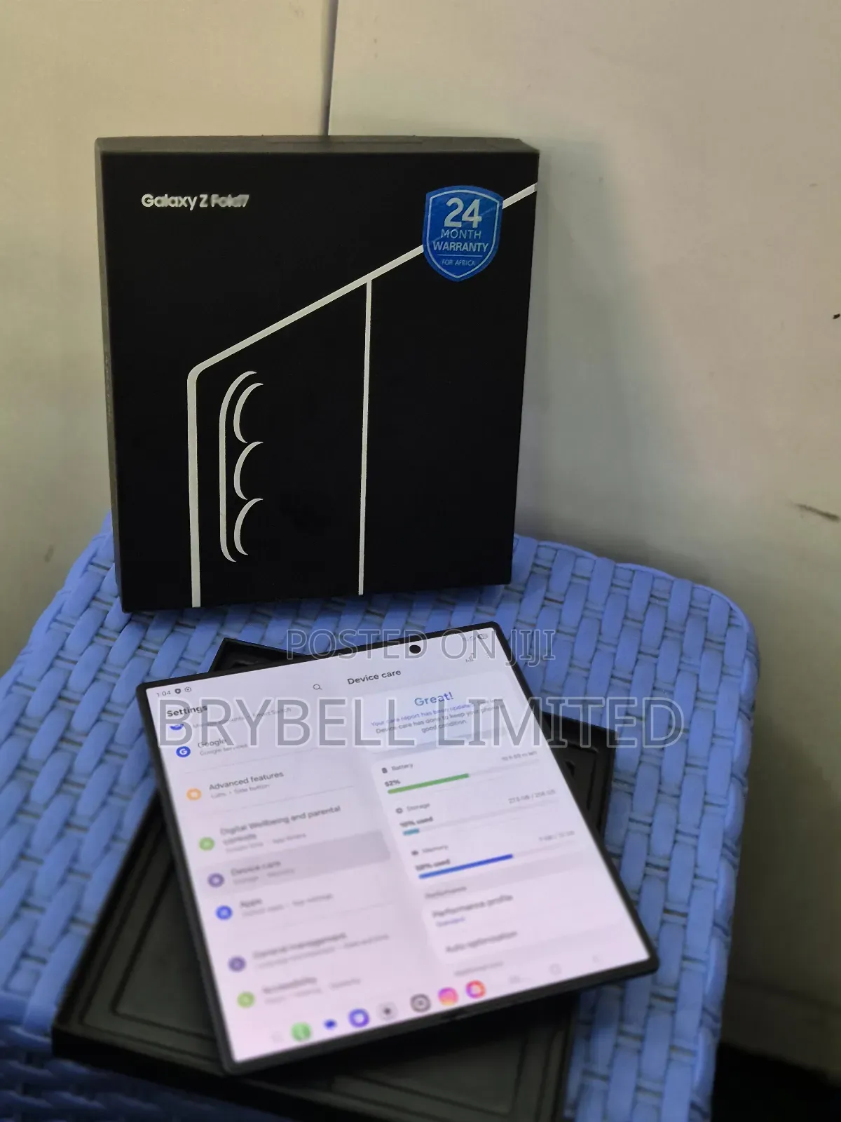Samsung Galaxy Z Fold7 256 GB Black