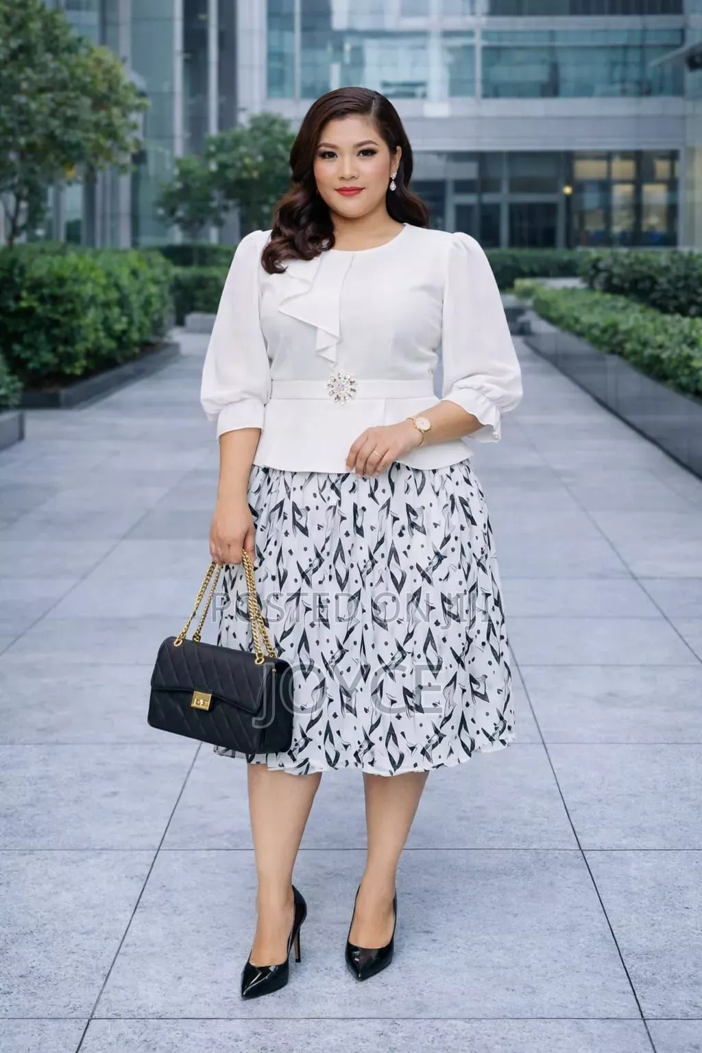Dress With Peprum