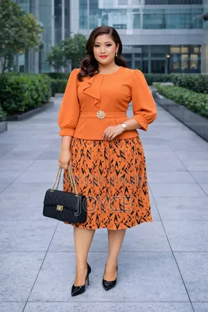 Dress With Peprum