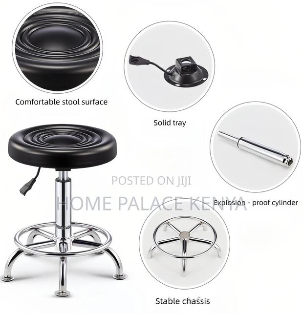 Rolling Stool: Hydraulic Beauty Stool For Salon, Spa And Workstations - thumbnail 7