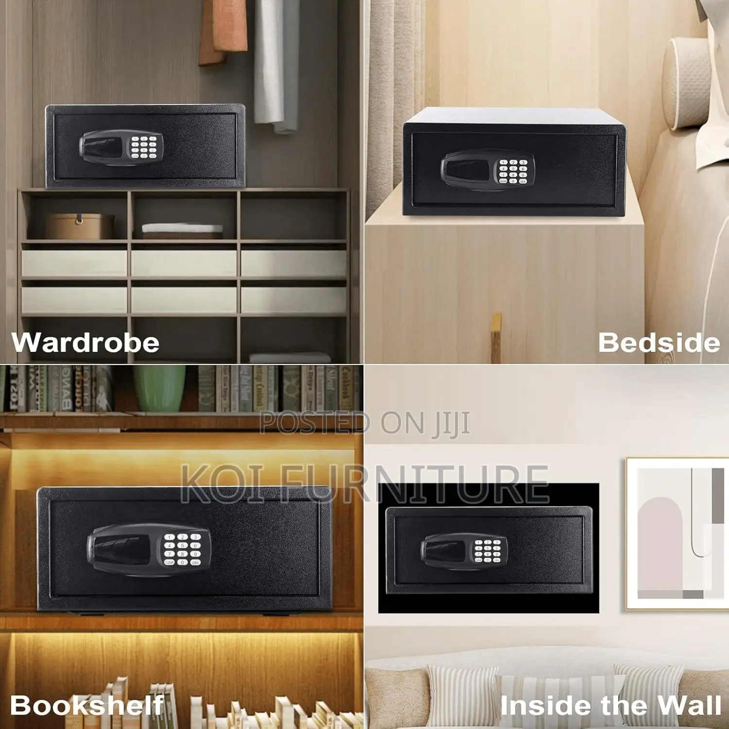 Office Safes; Fireproof Digital Safes for Valuables and Cash