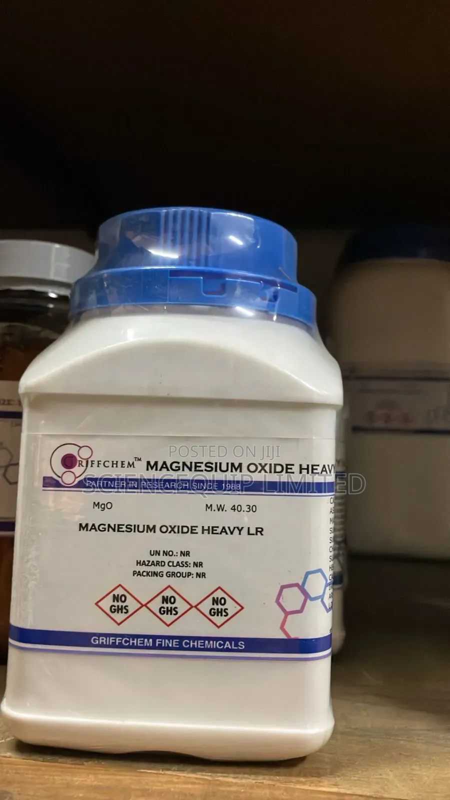 Magnesium Oxide Heavy 500g Lr Griffchem