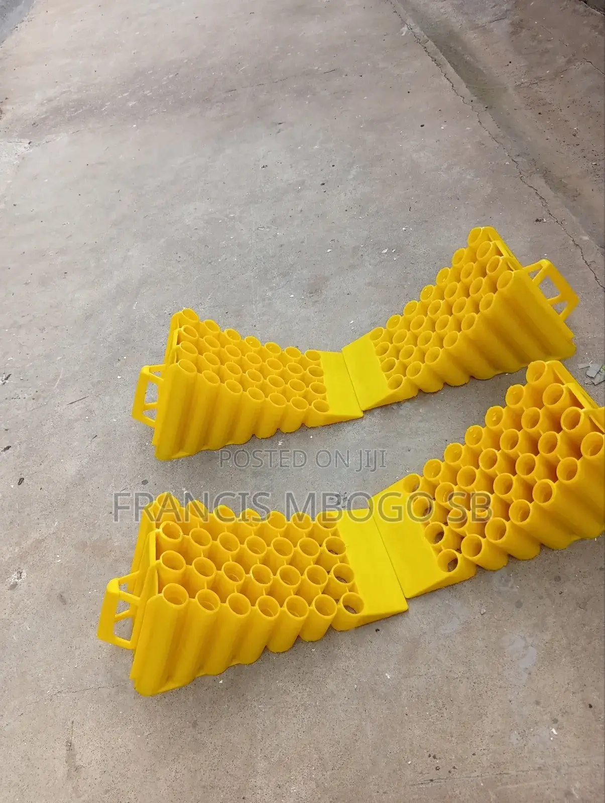 Heavy Duty Yellow Wheel Chocks