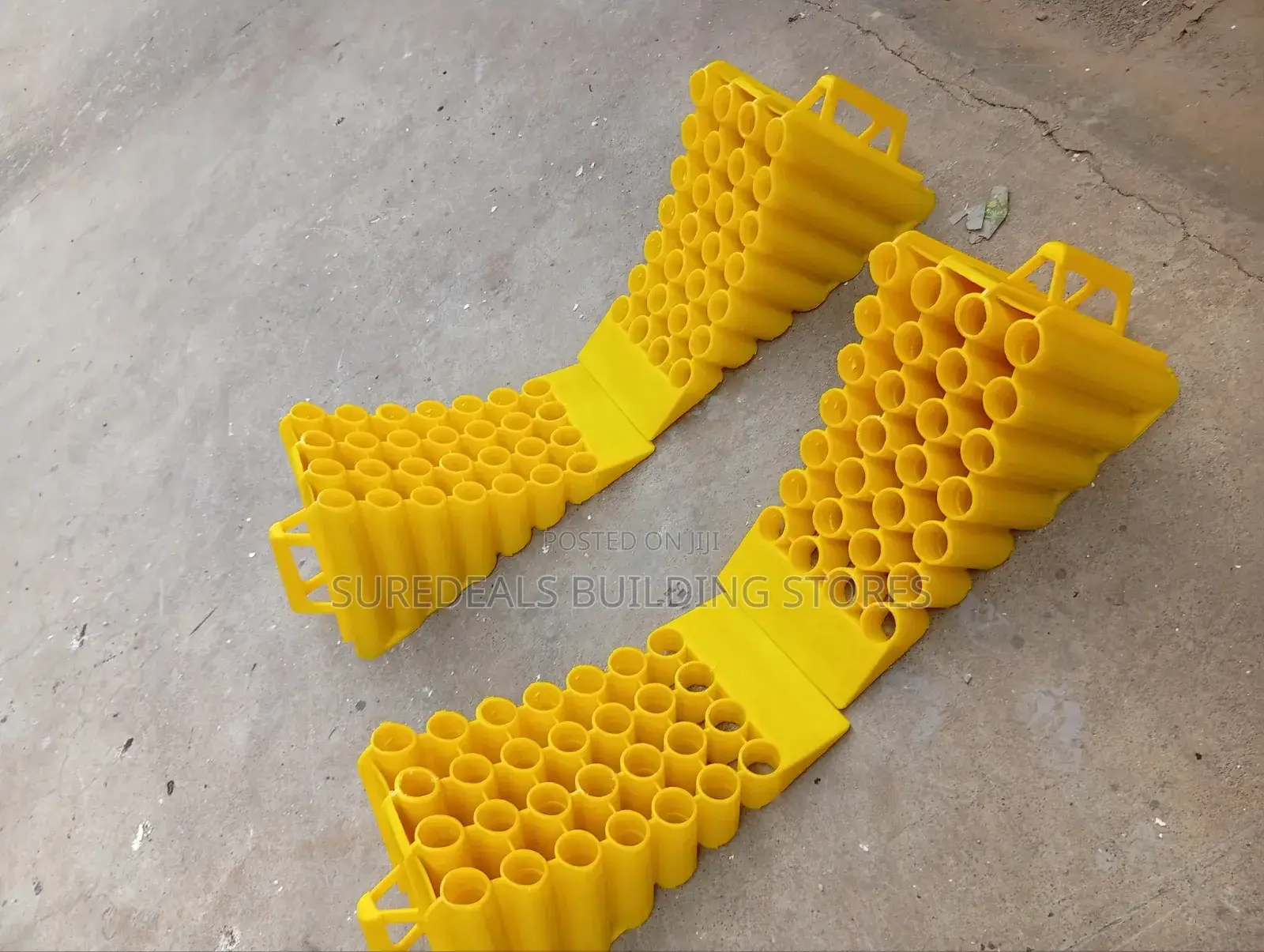 Heavy Duty Yellow Wheel Chocks