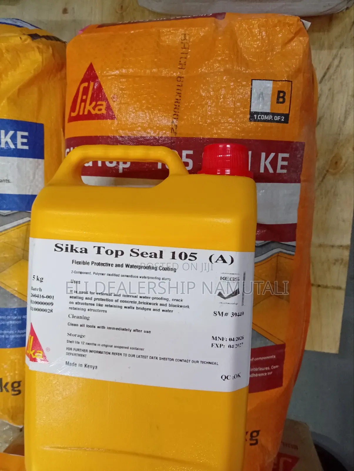 Sika Top Seal 105 Kit 20kg