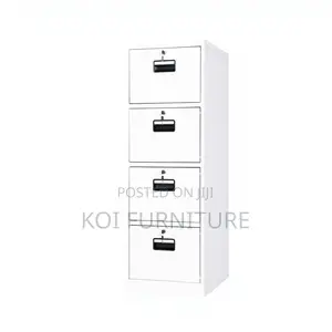 Office Cabinet; Steel Cabinet With 4 Lockable Key Drawers