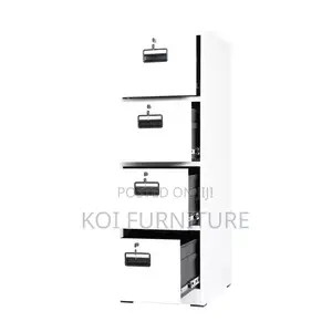 Office Cabinet; Steel Cabinet With 4 Lockable Key Drawers