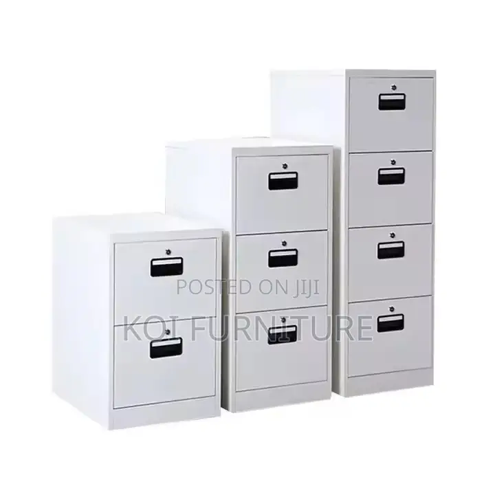 Office Cabinet; Steel Cabinet With 4 Lockable Key Drawers