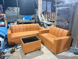 5 Seater Sofa Brown