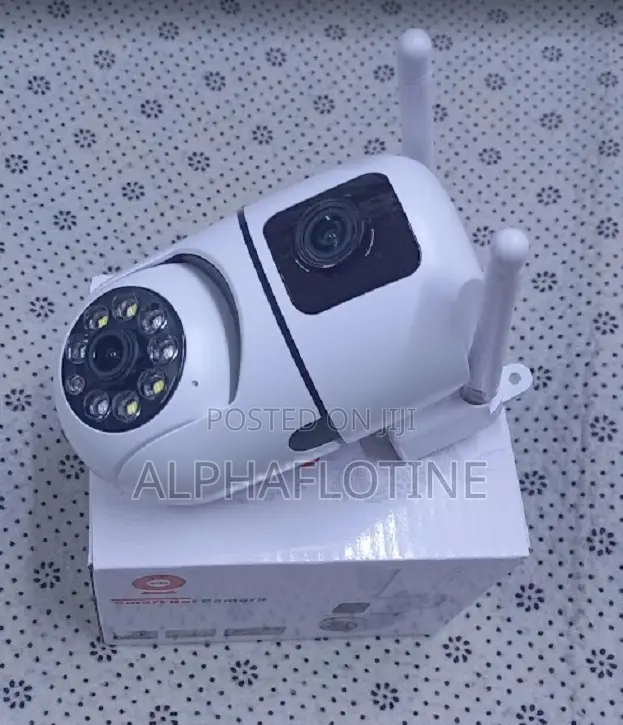 V380 Wifi Ac Powered Indoor PTZ Camera Dual Len Smart Camera