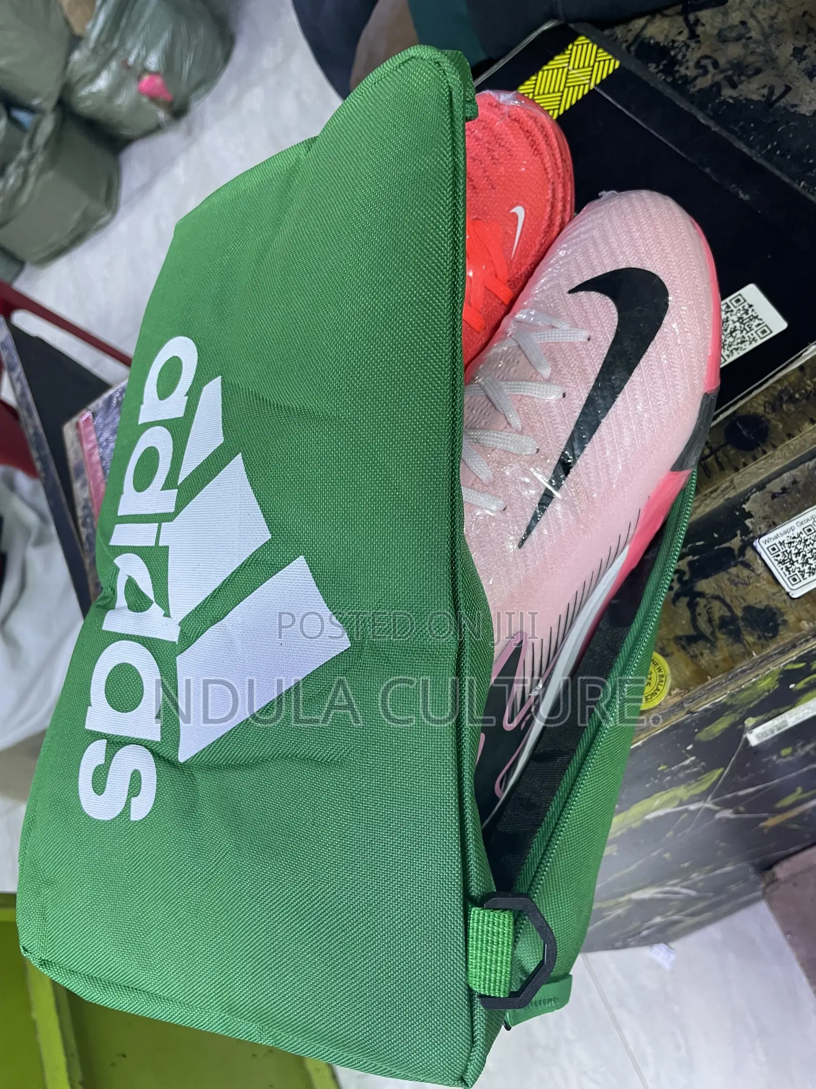 Adidas and Nike Sports Bags