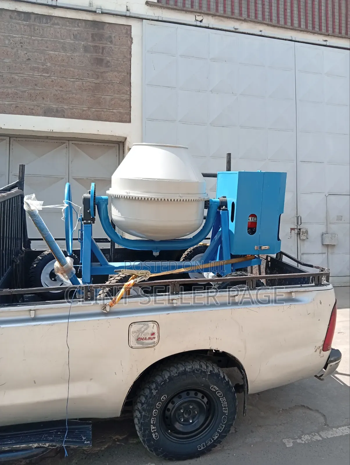 Aico Drum Concrete Mixer (400 Litres)