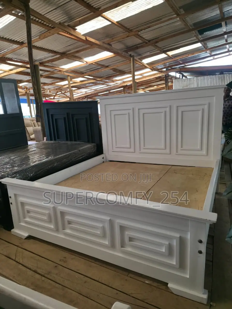 Painted Wooden Beds