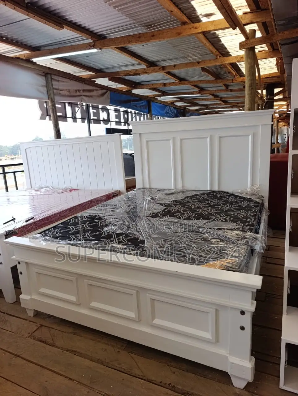 Painted Wooden Beds