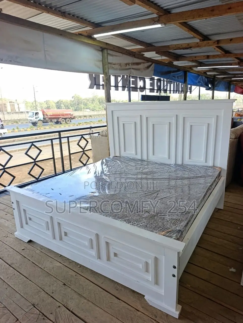 Painted Wooden Beds