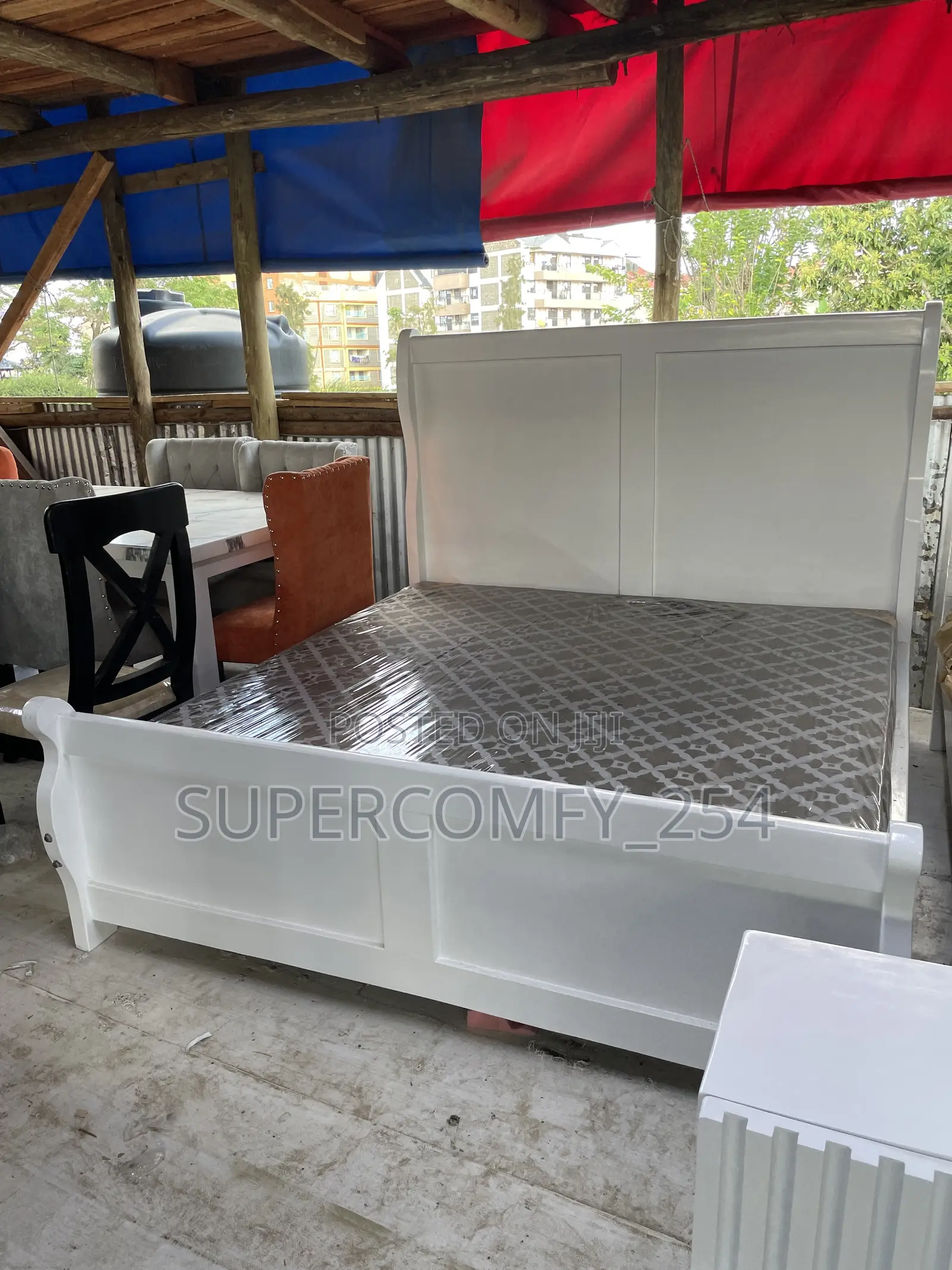 Painted Wooden Beds