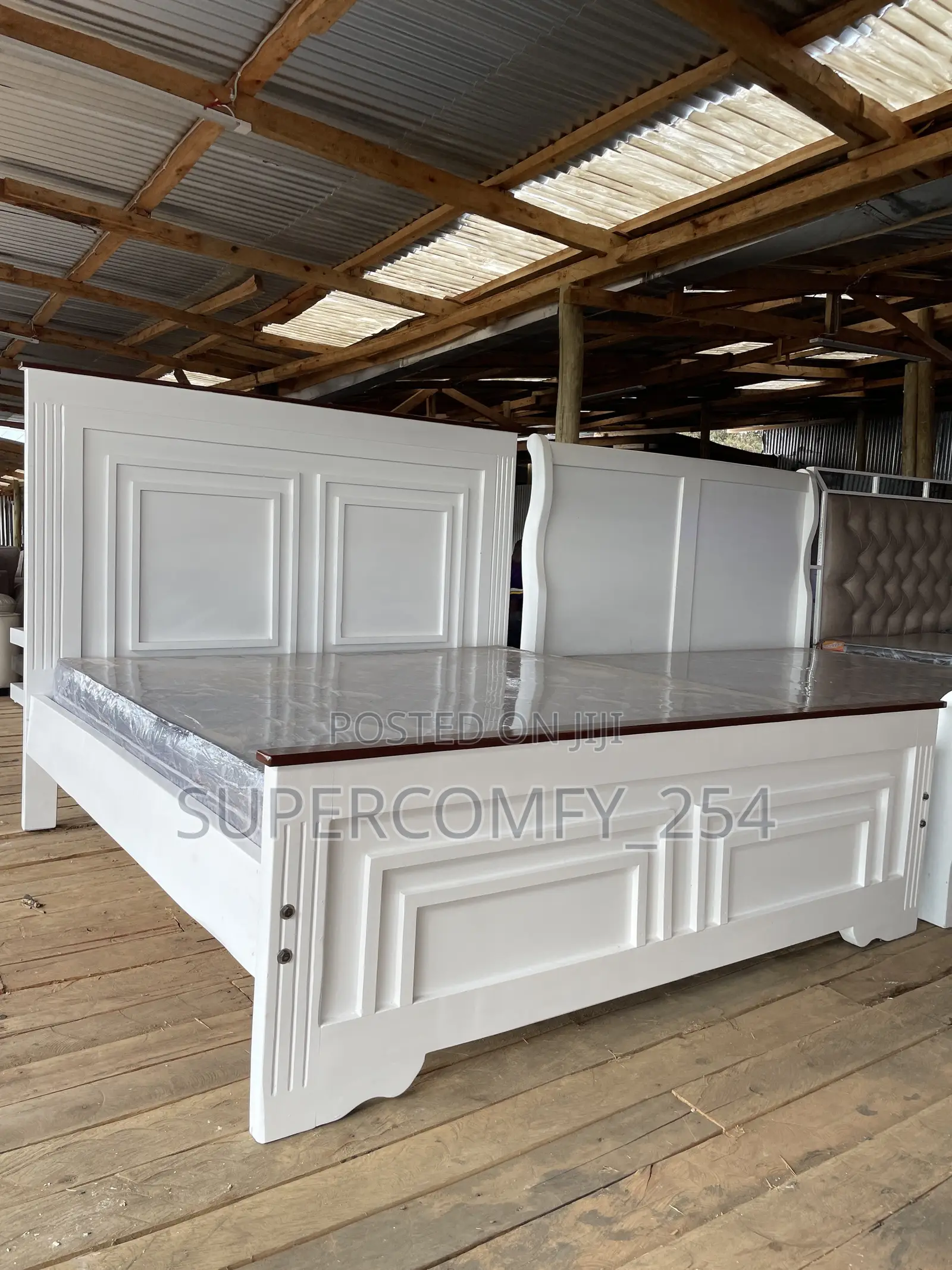 Painted Wooden Beds