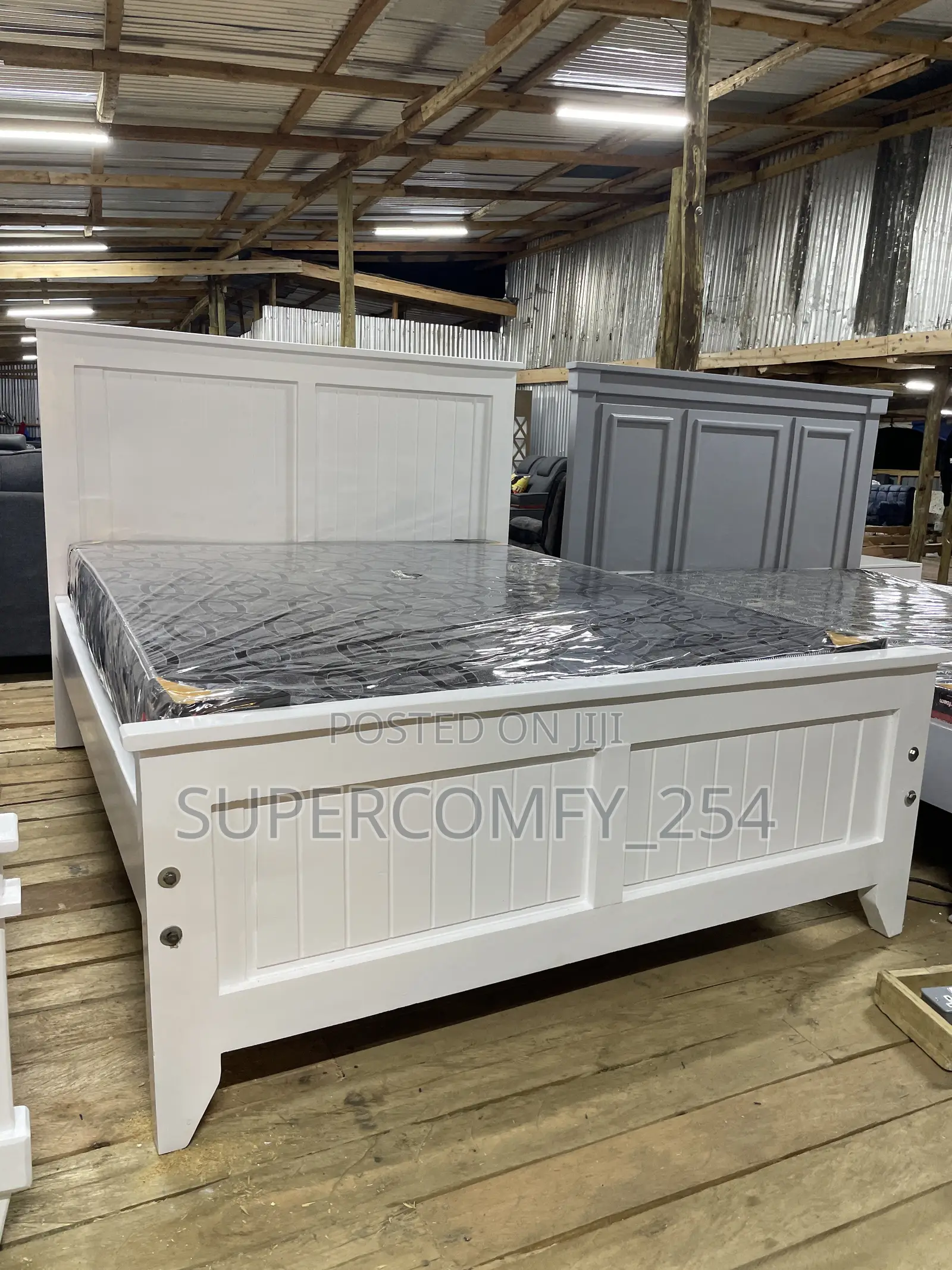 Painted Wooden Beds