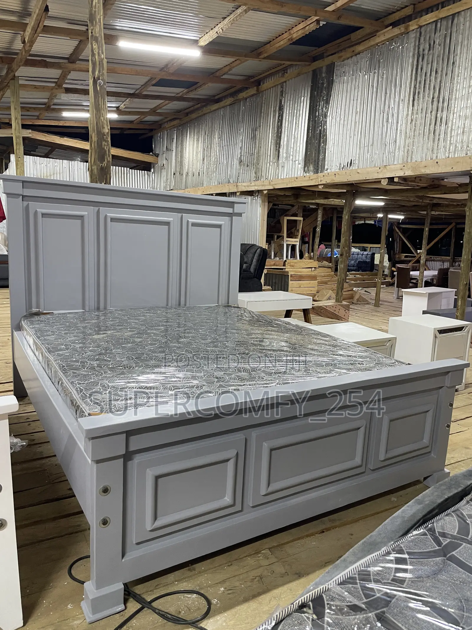 Painted Wooden Beds