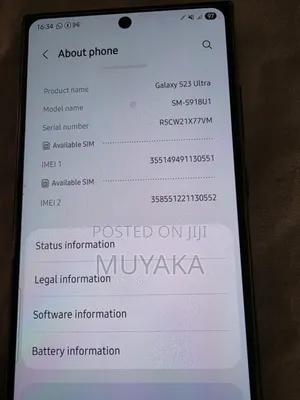Samsung Galaxy S23 Ultra 256 GB Black