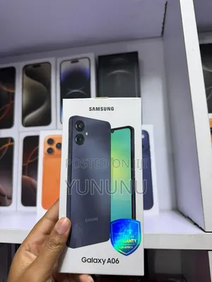 New Samsung Galaxy A06 64 GB Black