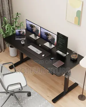 Office Desk; Modern Adjustable Home Electric Designed Office Desk