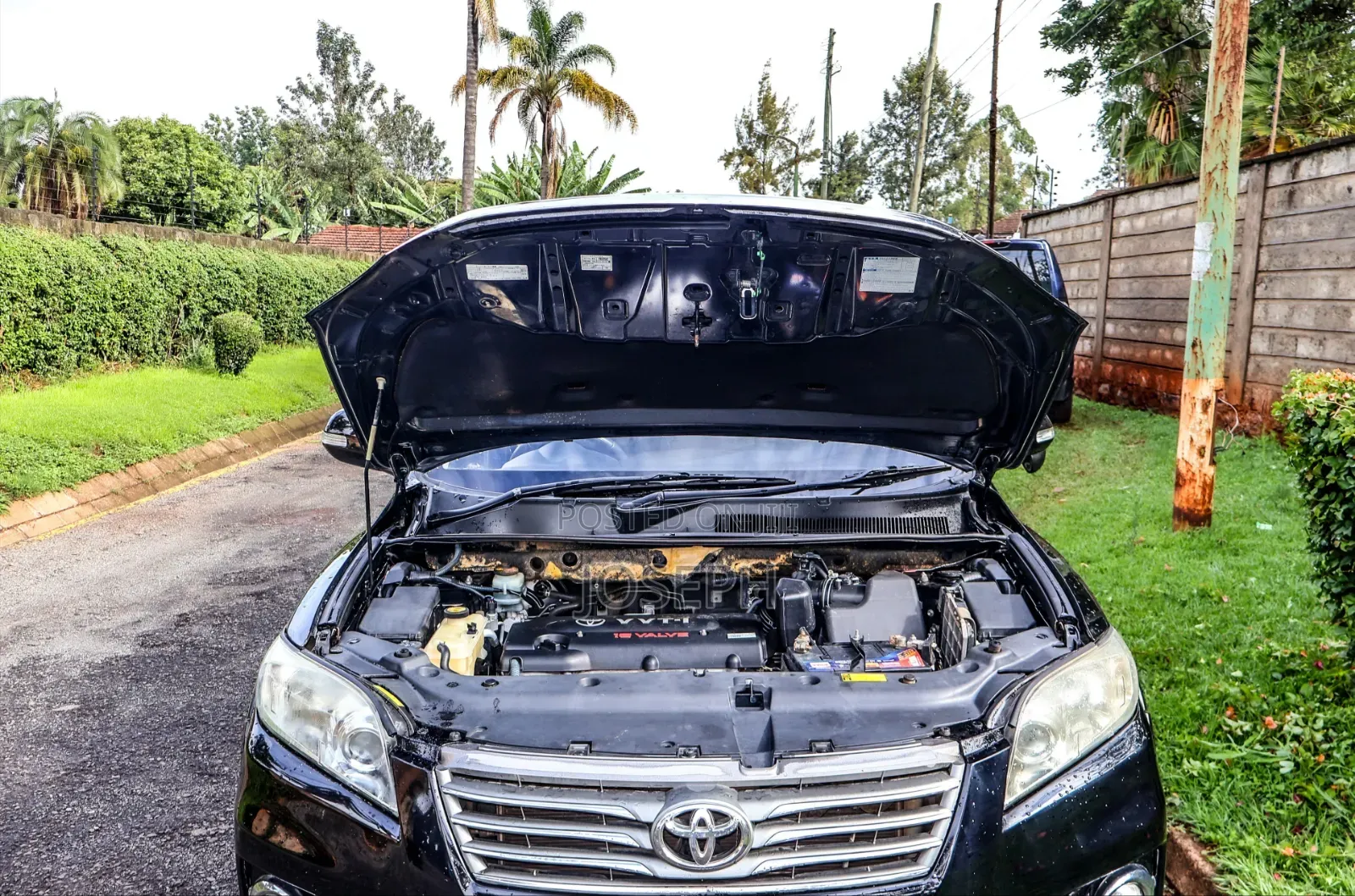 Toyota Vanguard 2012 Black