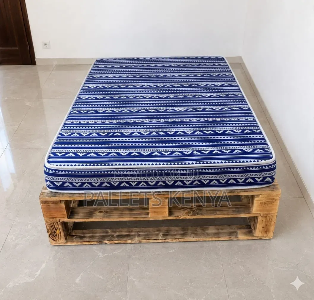 Wooden 4×6 Pallet Bed Frame – Strong, Durable Wooden Bed Frame.Jk