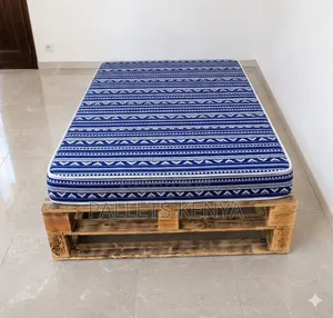 Wooden 4×6 Pallet Bed Frame – Strong, Durable Wooden Bed Frame.Jk