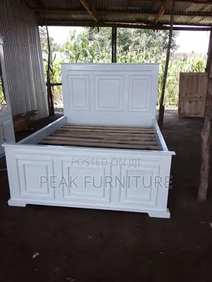 Simple Wooden Bed Design 5 by 6