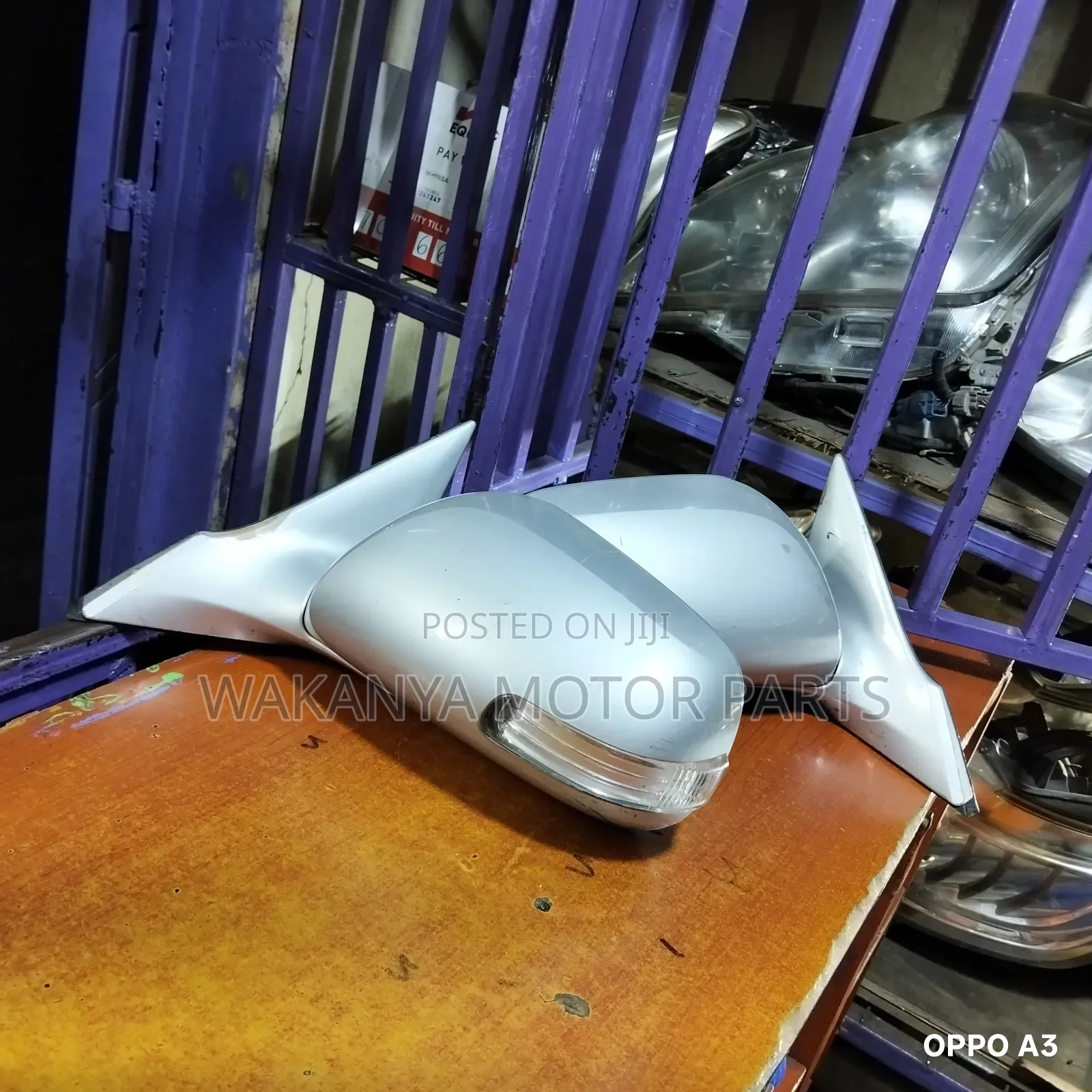 Toyota Mark X Model 2005/2008 Power Side Mirror With Blinker
