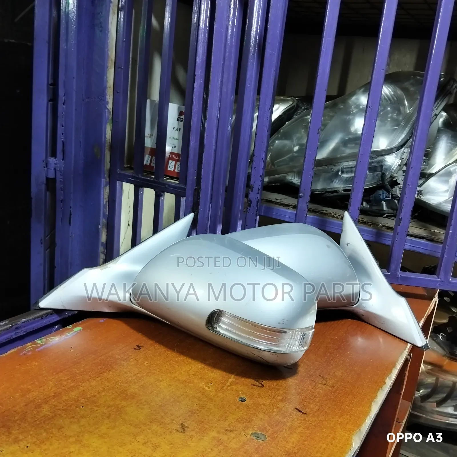 Toyota Mark X Model 2005/2008 Power Side Mirror With Blinker