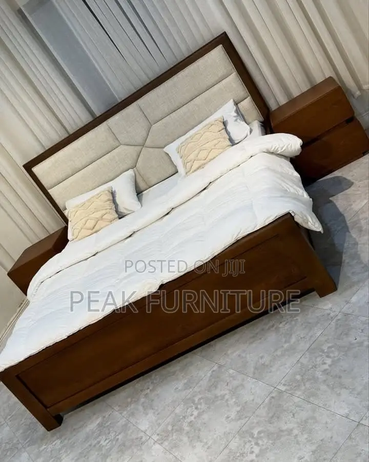 Wooden Platform Bed
