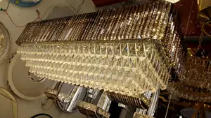 Modern Crystal Chandelier for Living Rooms