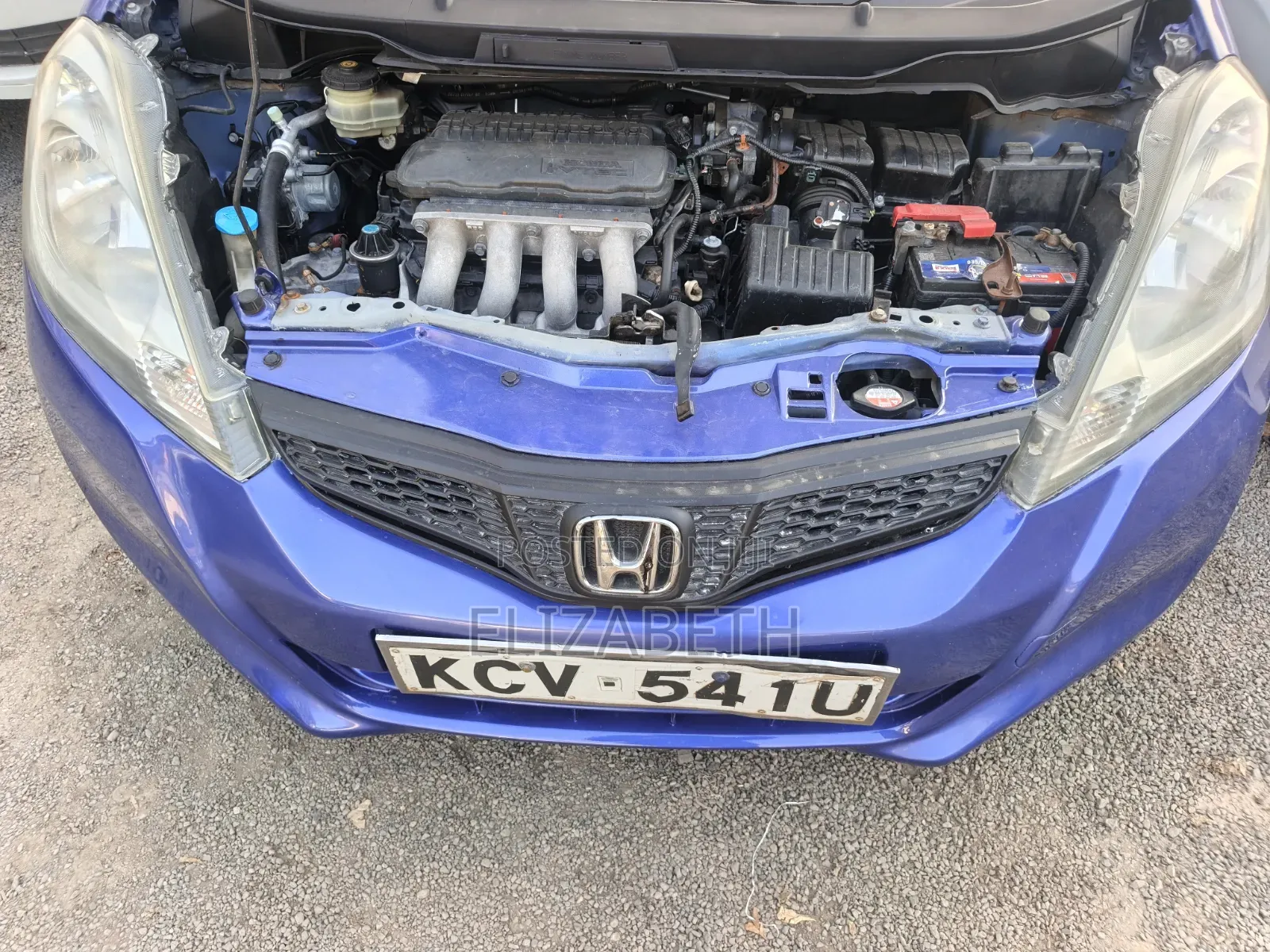 Honda Fit 2012 Blue