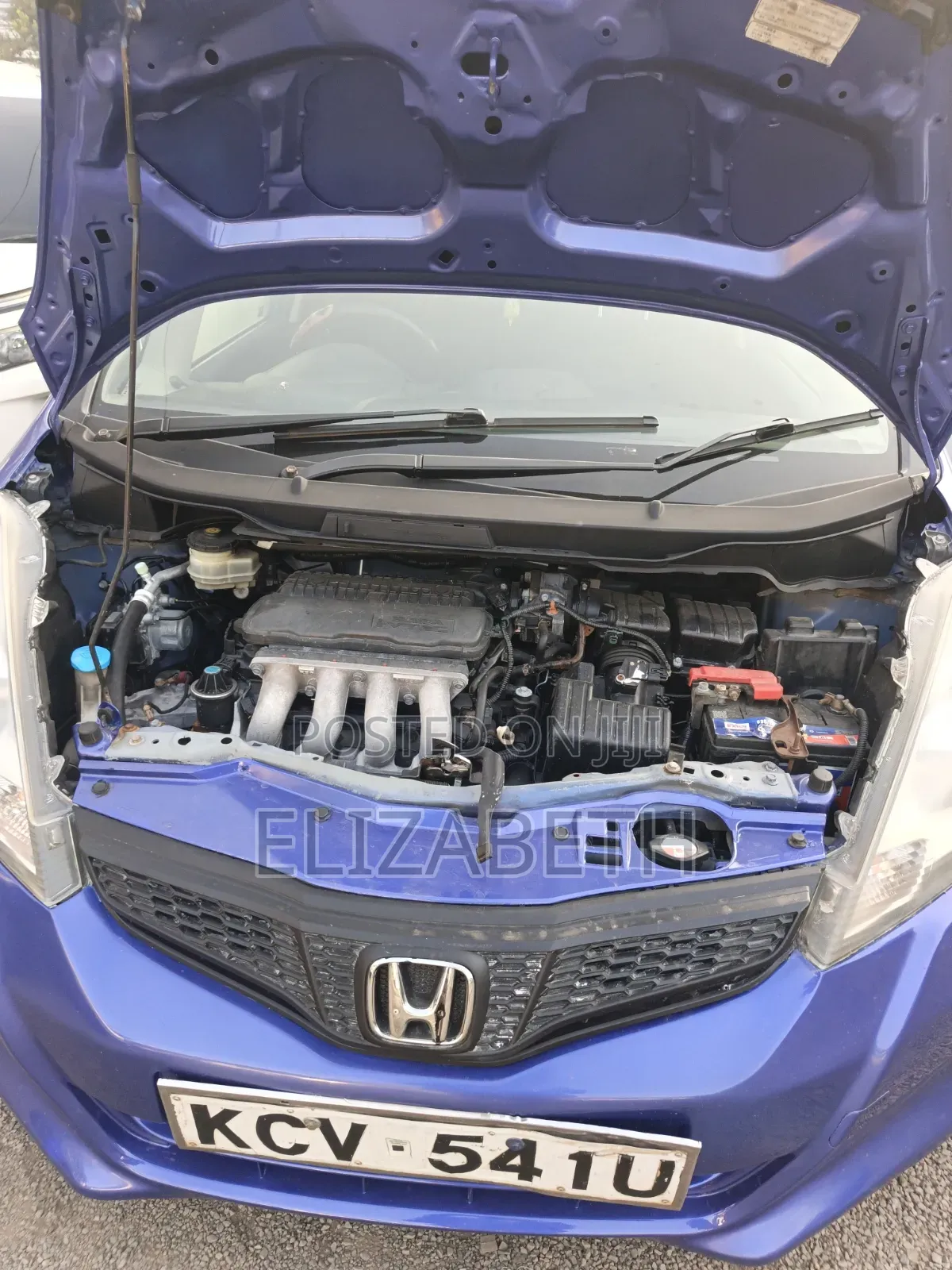 Honda Fit 2012 Blue