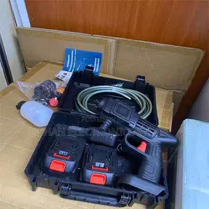 48v Double Battery Portable Cleaner for Car, Bike High-Pressure