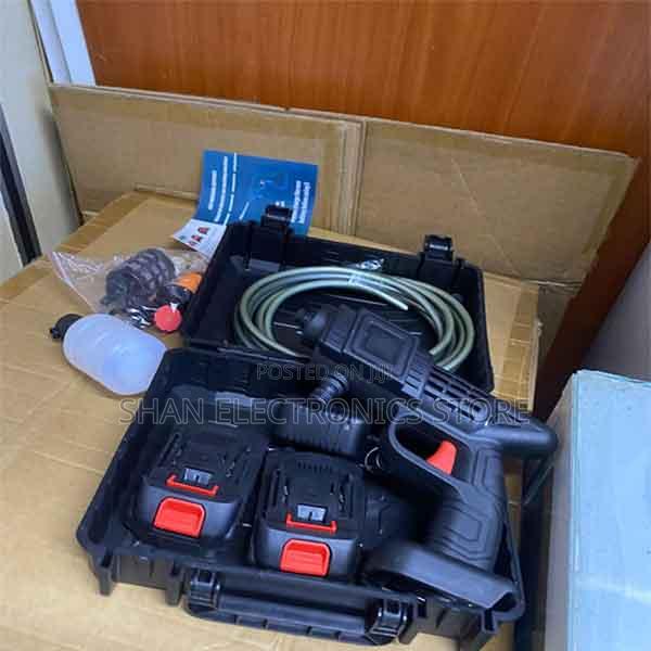 48v Double Battery Portable Cleaner for Car, Bike High-Pressure